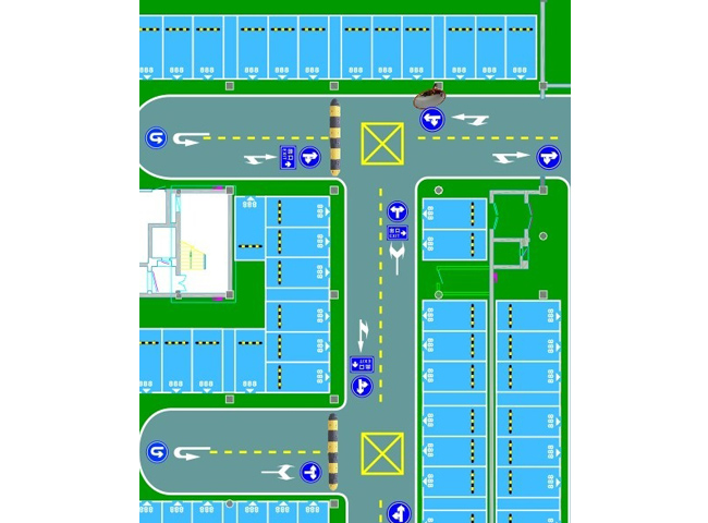 停車場標(biāo)線設(shè)計